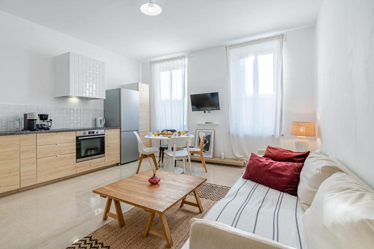 Le Borély: Appartement climatisé avec 2 chambres, à 800m de la plage Marsella Exterior foto